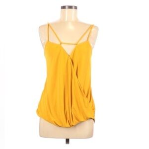 Socialite Mustard Strappy Tank size medium